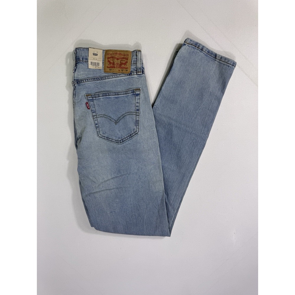 Levi's 511 Slim Fit Jeans Men 32x36 (32x35) NWT Straight Stretch Casual Modern